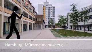 Der Geher in Hamburg: Billstedt, Mümmelmannsberg