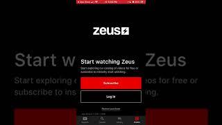 The Zeus Network - app overview