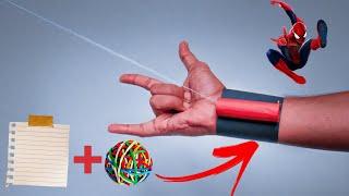 Easy SPIDER MAN Web Shooter With PAPER