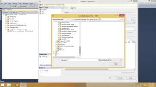 SQL Server - How to restore a database | FoxLearn