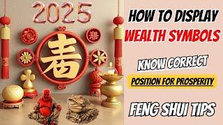 2025 How to display your wealth symbols For Massive Abundance (Feng Shui Tips)