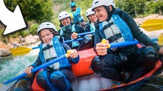 FACCIAMO RAFTING CON I BAMBINI: Famiglia GBR VLOG