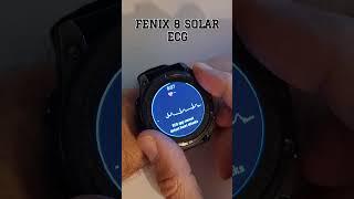 Garmin Fenix 8 Solar 47 mm ECG app