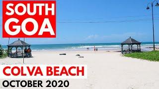 SOUTH GOA | COLVA BEACH - OCTOBER 2020 | GOA VLOG | GOA AFTER LOCKDOWN