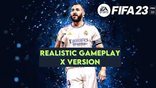 Realsm Gameplay X version FMM 1.1.1 mod for FIFA 22 PC -TU17