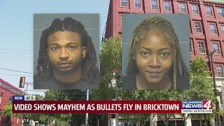 Video shows mayhem as bullets fly in Bricktown