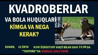 KVADROBERLAR va bola huquqlari kimga va nega kerak?