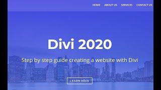 How To Make A Wordpress Website 2020 - Divi Theme Step by Step Tutorial