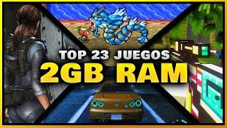 ⭐ 23 MEJORES JUEGOS para PC de BAJOS RECURSOS (2GB RAM) ⭐