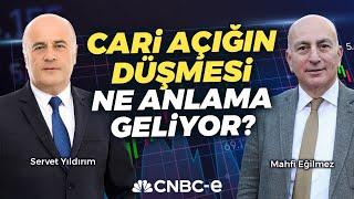 Cari Açığın Düşmesi Ne Anlama Geliyor? I Servet Yıldırım & Mahfi Eğilmez I CNBC-e