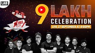 SSC LAB 9 Lakh Celebration | Free Gifts | Thanks For Your Love & Support 