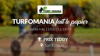 Turfomania Pronostic Quinté du Mardi 11 Mars 2025