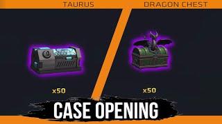 50 TAURUS + 50 DRAGON CHEST MASSIVE CASE OPENING IN CRITICAL OPS// КРИТИКАЛ ОПС