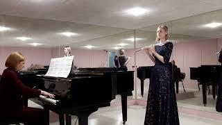 V.Blodek  Concerto  2 часть  Исполнители: флейта - Татьяна Лесницкая, фортепиано -  Анна Полонская