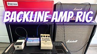 Best pedals for Backline Amps at Venues - Boss - MXR - Tube Driver