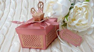 Making a Dainty Dragonfly Tiered Box - Tonic Studios