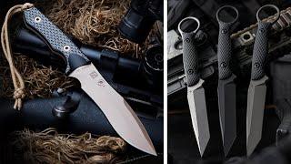 TOP 10 Best USA Made Tactical & Survival KNIVES of 2022