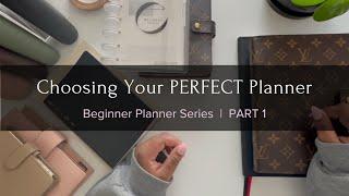 How To Choose Your PERFECT Planner | Beginner Planner Series Part 1 | The Planner Aisle