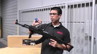 Airsoft GI Uncut - CM028U Full Metal Tactical AK47 RIS Folding Stock AEG Airsoft Gun