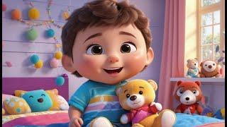 Brush Your Teeth With Baby Bear | Fun Dental Care Song for Kids | Healthy Habit Rhyme for Toddlers