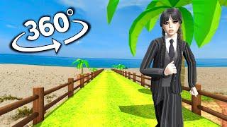 Wednesday Addams 360 Chase You In VR | 360 video