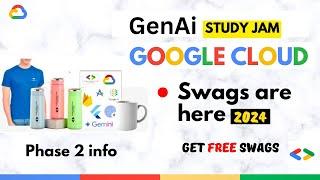 Brand New Google Cloud Swags for Everyone || Learn Google Cloud and get Swags in 2024