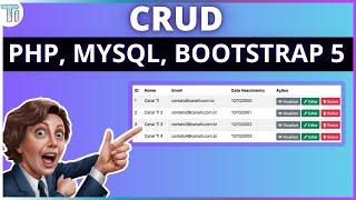 CRUD com PHP, MySQL & Bootstrap 5 (Create, Read, Update, Delete) | Tutorial PHP