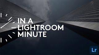 How to Utilize Presets in Lightroom | In A Lightroom Minute | Adobe Lightroom