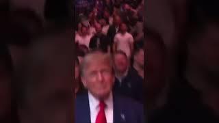 President Trump at #ufc fight after being found guilty #trending #reels #viral #video #fypシ #fyp