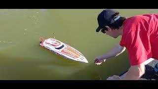 pro boat impulse 32 pb 6s speed run  114 kph 71mph 4516 prop