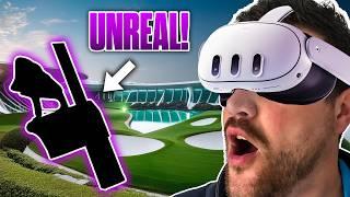 Golf Pro plays VR Golf with Quest 3 (Amazing)