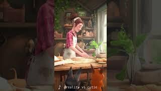 AI Art2:  Wholesome Bakery Magic!  Baker Shares Treats with Adorable Forest Friends!|Wan2.1-T2V-14B