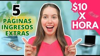 Gana $10 x Hora con Trabajos Online - Trabaja desde casa y Gana dinero en internet sin experiencia