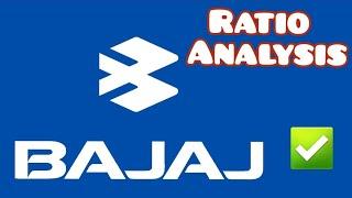 BAJAJ AUTO LTD. Ratio Analysis | Class 12