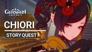 Chiori Story Quest HD Complete | When They Talk About Tonight Cisoria Chapter Act I | Genshin Impact