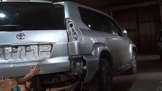 Toyota Land Cruiser Prado 120  Ремонт задней части авто