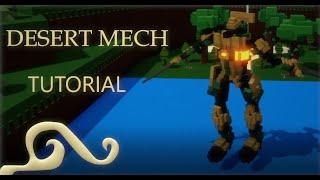 DESERT MECH TUTORIAL! (SIDE CANNONS!!) | Build a boat tutorial!  Roblox