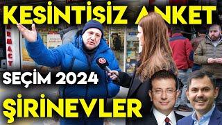 ŞİRİNEVLER'DE AKP'NİN UYKULARINI KAÇIRACAK KESİNTİSİZ YEREL SEÇİM ANKETİ | 2024 | Sokak Röportajları