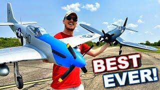 Best WARBIRDS In The WORLD!! E-Flite P-51 Mustang & F4U Corsair RC Airplanes