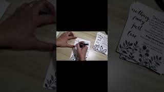 Handmade Wedding Invitation