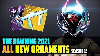 All Destiny 2 Weapon & Armor Ornaments for The Dawning 2021 - With Names and How to Get Them!