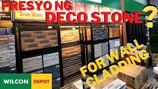 MAGKANO ANG DECO STONE FOR WALL CLADDING SA WILCON