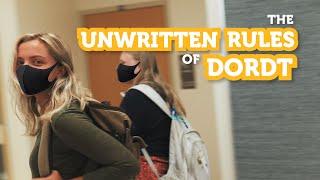 Unwritten Rules at Dordt University