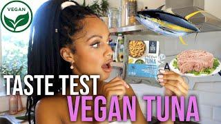 VEGAN TUNA TASTE TEST. Creating a tuna sandwich - but vegan!