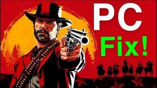 RED DEAD REDEMPTION 2 - FPS LAG STUTTERING | CRASHING HOW TO FIX!