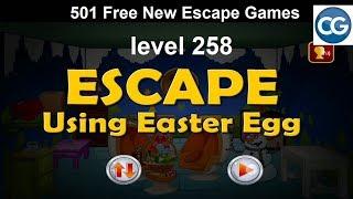 [Walkthrough] 501 Free New Escape Games level 258 - Escape using easter egg - Complete Game