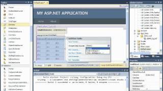 Linq to sql - creating database, linqdatasource, inserting data