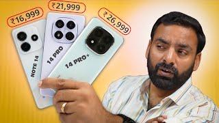 Unboxing Redmi Note 14 Series '14 Pro Plus' vs '14 Pro' vs '14' - HIT or FLOP ?