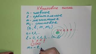 11. Строение атома. Квантовые числа