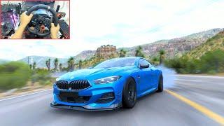 BMW M8 Competition Coupe - Forza Horizon 5 | Logitech G29 gameplay